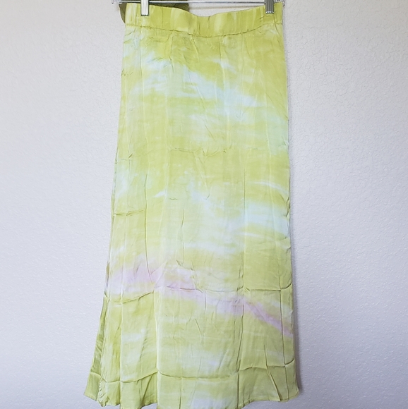 YFB Savanna Twist Tie Dye Midi Skirt NWT - Picture 4 of 6